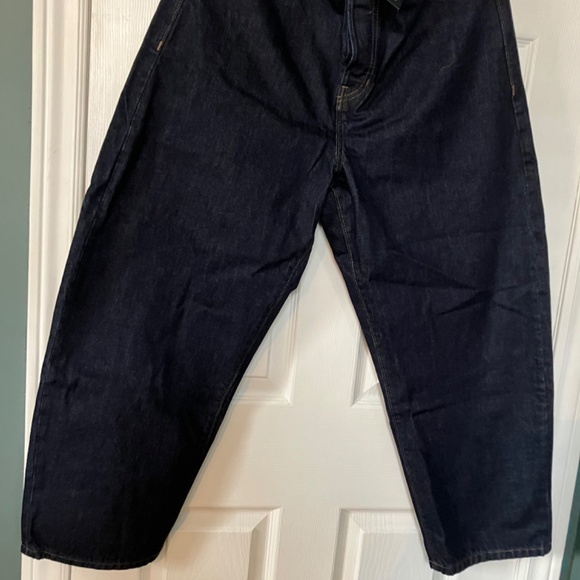 Banana Republic Barrel Jeans size 32 cropped - Picture 2 of 2